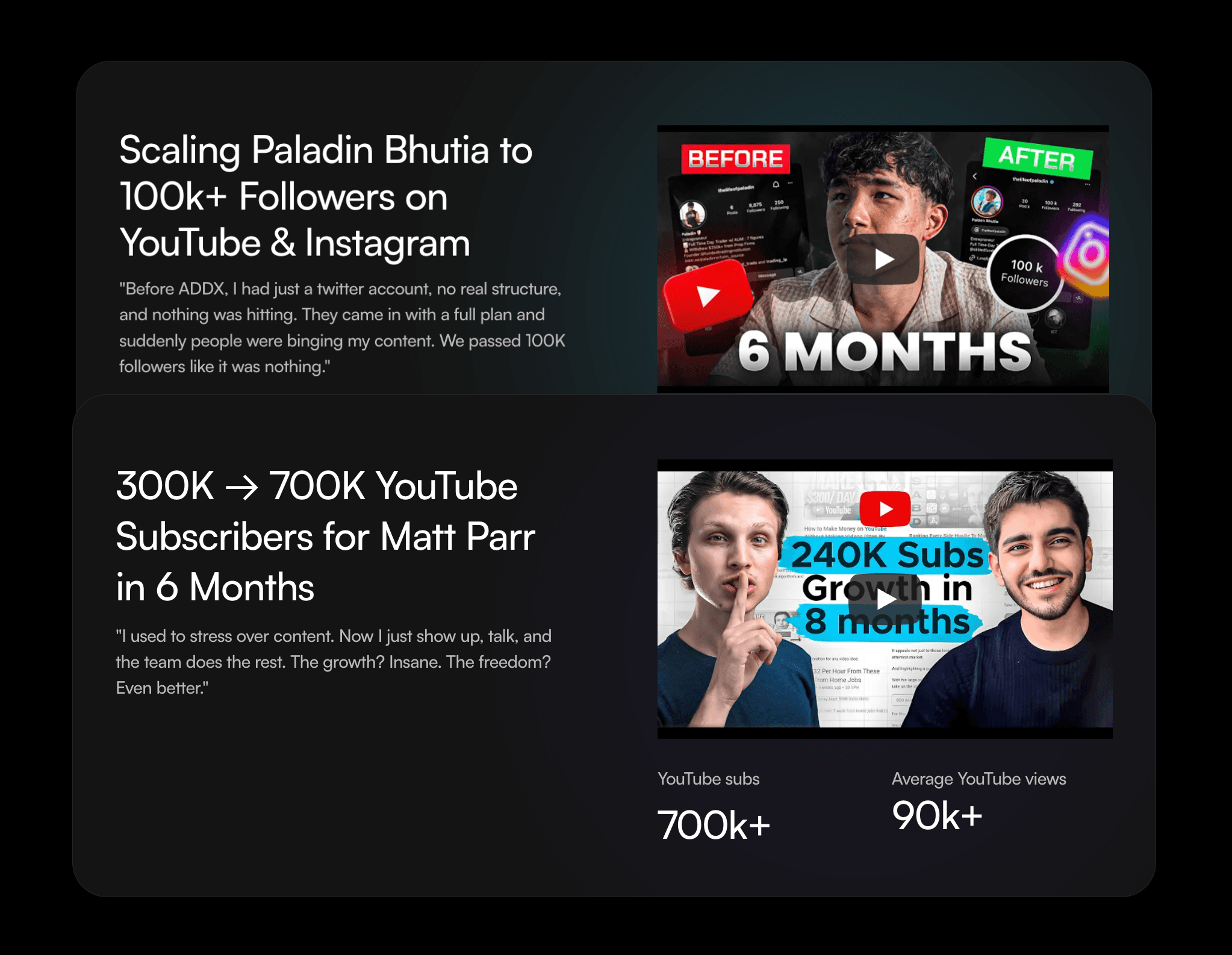 ADDX Studio case studies