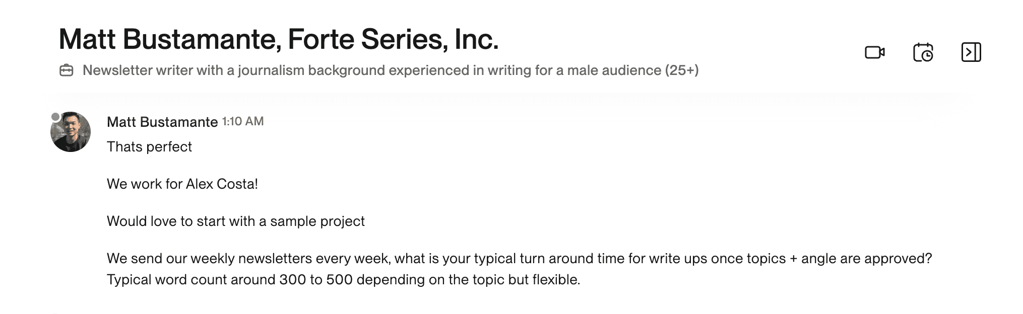 Echo Merit Systems video storyboard